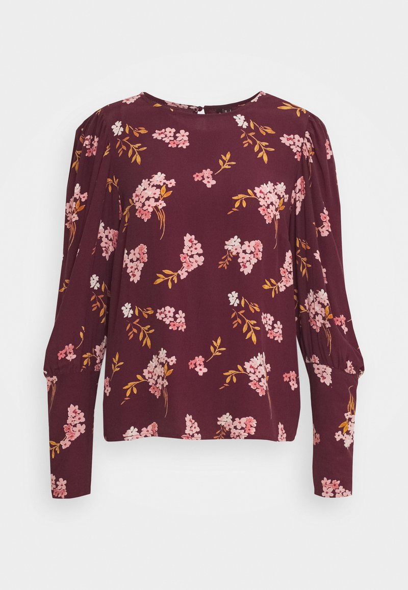 Vero Moda Blouse donkerrood Vero Moda Blouse donkerrood