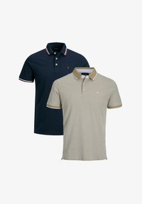 Non sélectionné, dunkelblau beige