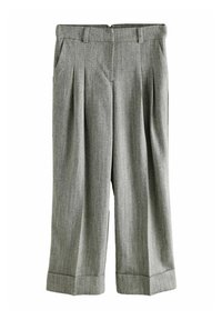 Next WARM HANDLE TEXTURED WIDE LEG - Nohavice - herringbone