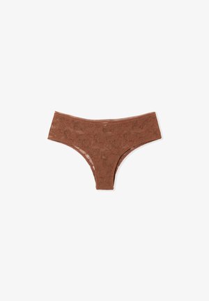 Etam, PURE DENTELLE - Slip - brown