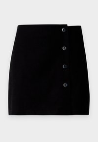 WRAP SKIRT - Tubenederdele - black