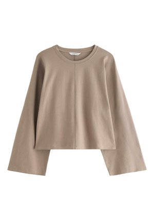 Lindex, LINDEX JERSEY TOP WITH WIDE SLEEVES LINDEX - Langærmet T-shirt - light dusty khaki