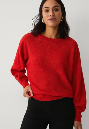 Strickpullover - rot