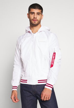 HOOD DEFENSE - Summer jacket - white