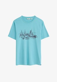 Nevybráno, teal cadgwith boats surf