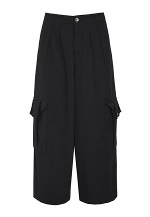 Bitte Kai Rand, HIKOSHIKI BUKSER MED LÆG - BLACK - Cargohose - black