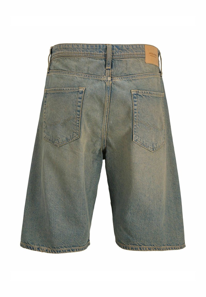 Short En Jean Brut Projek Raw - Taille 32, Longueur De Jambe 17 Pouces - Bleu Foncé Délavé - Occasion Très Bon état
