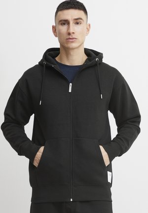 PRANDRON ZIPHOOD - Zip-up sweatshirt - true black