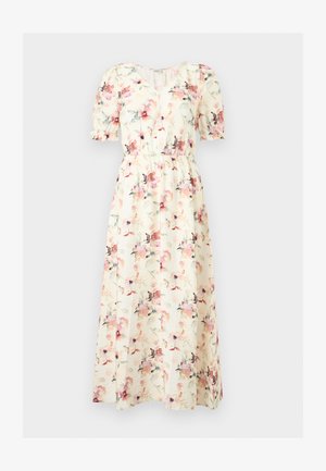 JDY, JDYTROYA LIFE MIDI DRESS - Hverdagskjole - cloud dancer/multi-coloured