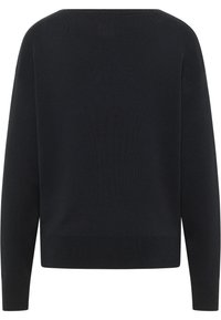 Mustang Strickpullover - schwarz