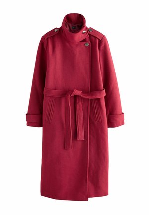 PETITE FIT-FUNNEL NECK - Klasisks mētelis - red