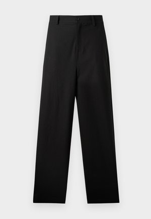 Han Kjøbenhavn WIDE LEG  - Trousers - anthracite black