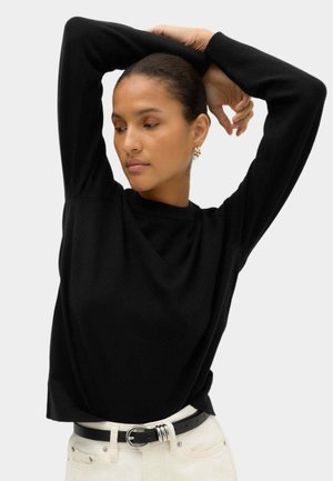Marks & Spencer, CREW NECK - Strickpullover - black