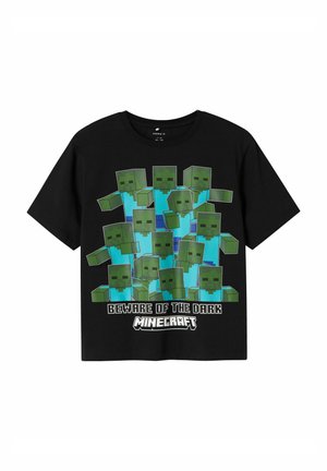 MINECRAFT - T-Shirt print - black