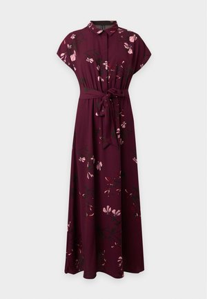 Vero Moda, VMNEWHALLIE LONG TIE DRESS - Särkkleit - winetasting