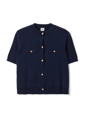 Stefanel, REGULAR-FIT CARDIGAN. - Chaqueta de punto - navy blue