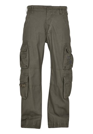 PURE VINTAGE - Cargohose - olive