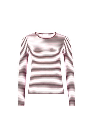 Rich & Royal MIT CREW-NECK - Langarmshirt - ruby red