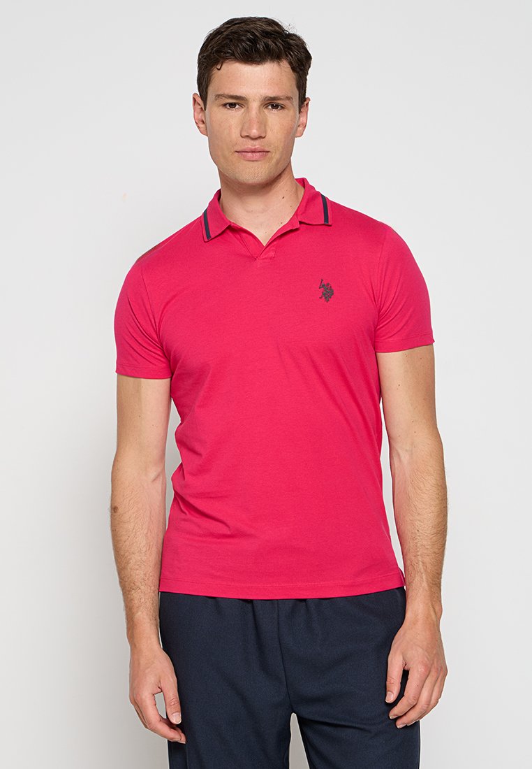 U.S. Polo Assn. Poloshirt donkerroze