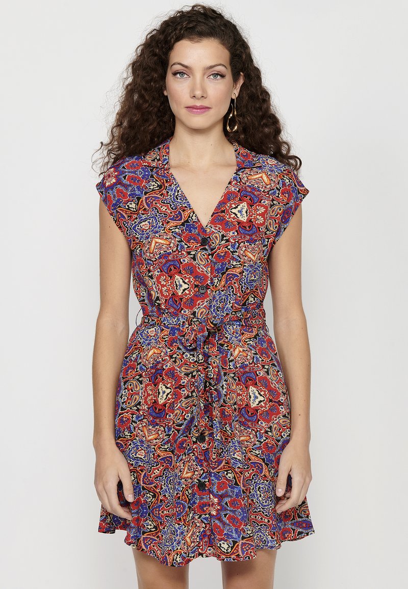 Koroshi - Vestido camisero - multicolor, Ampliar