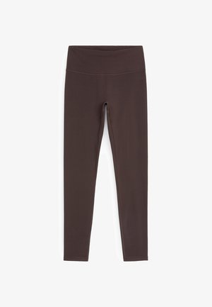 ARKET, ARKET SOFT STRETCH LEGGINGS - Legging (type pantalon) - brown