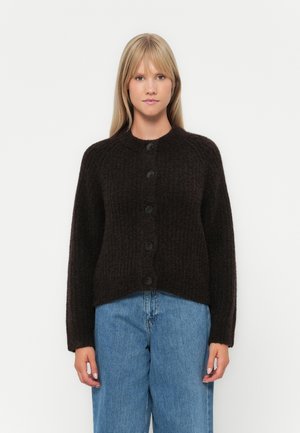 VMCARMEN O NECK CARDIGAN - Vest - chocolate torte