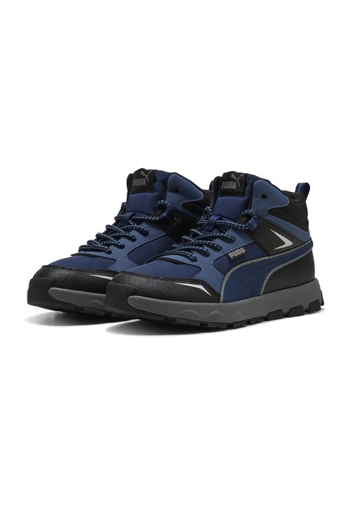 PUMA EVOLVE TRAIL JR - Mountain shoes - persian blue-cool dark gray- black — foto 2
