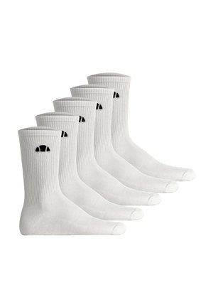 Ellesse, UNISEX  5ER PACK - ALACRE, CREW SOCKEN, LOGO, EINFARBIG  - Socks - weiß