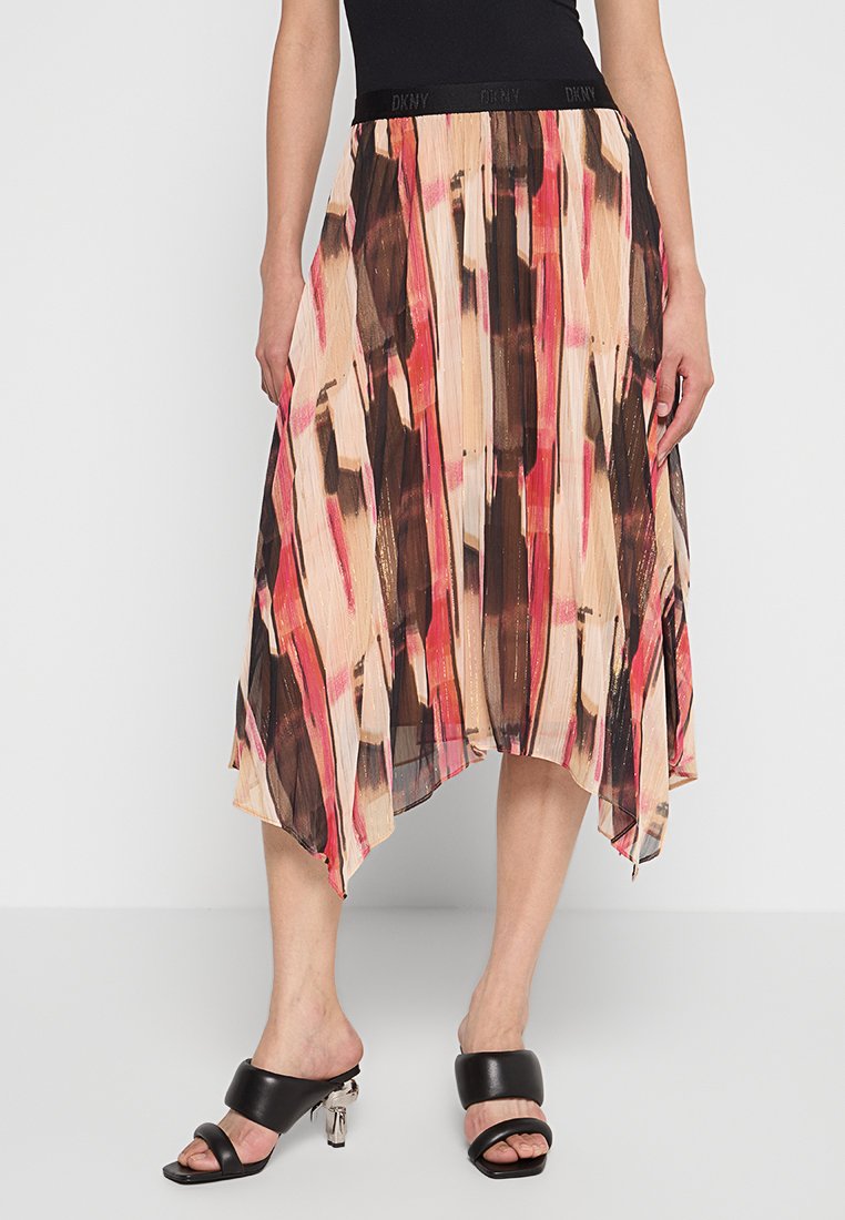 DKNY Maxirok meerkleurig DKNY Maxirok meerkleurig
