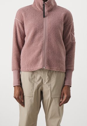Fleecová bunda - mauve