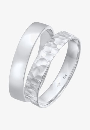 STRUCTURED BASIC - Žiedas - silberfarben