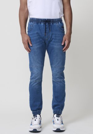 Vaqueros tapered - azul med   medium blue