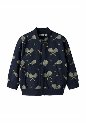 REGULAR FIT - Vetoketjullinen college - navy blazer