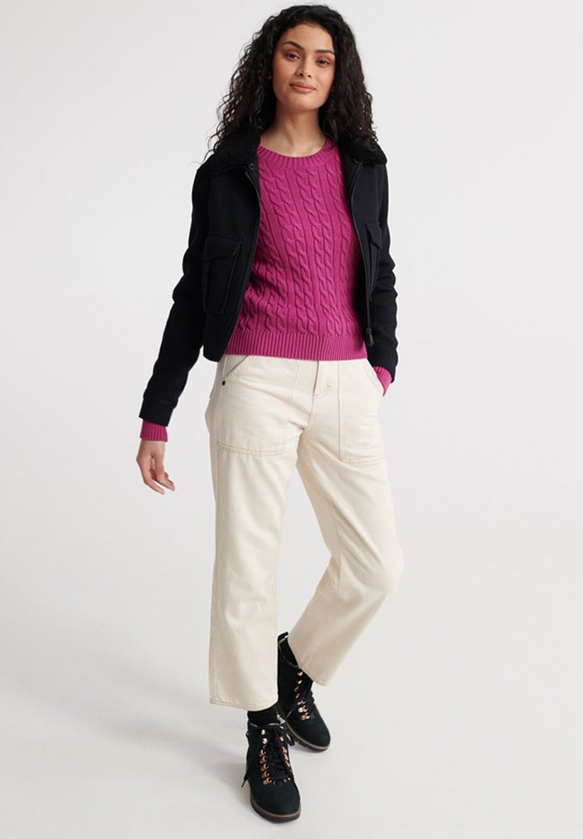 Superdry SUPERDRY BECKY CABLE KNIT 