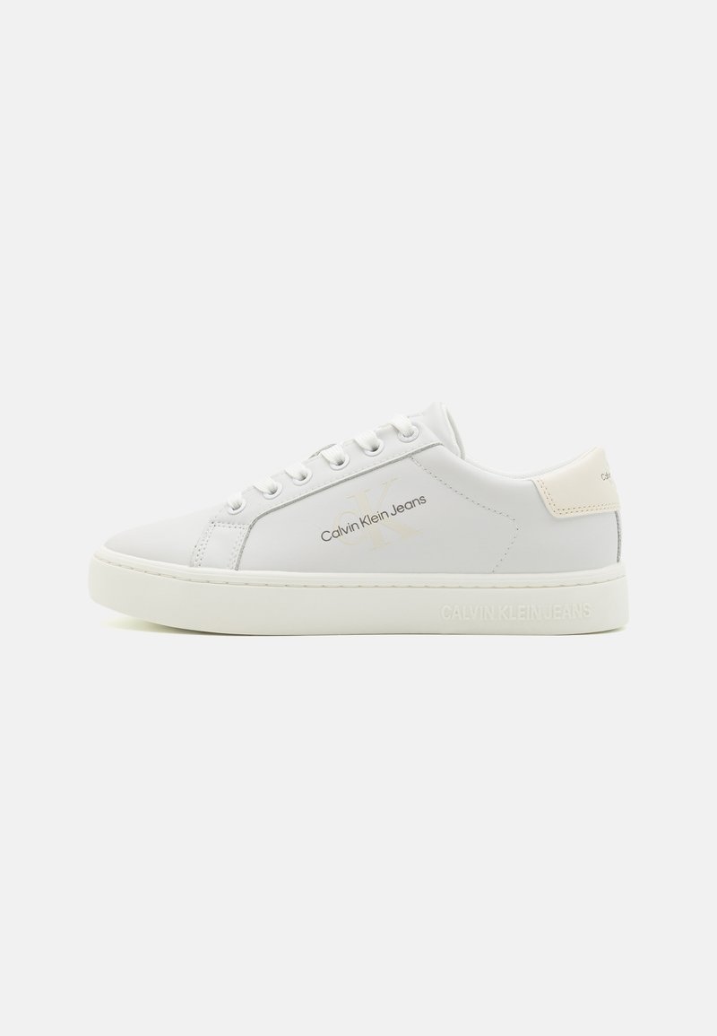 Calvin Klein Jeans CLASSIC CUPSOLE LACEUP - Sportbačiai - bright white/creamy white