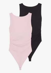 2 PACK - Viršus - roseate spoonbill/black