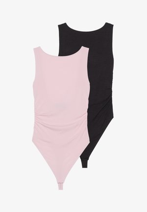 2 PACK - Viršus - roseate spoonbill/black