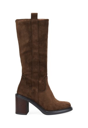 CON CREMALLERA - Botas - marron