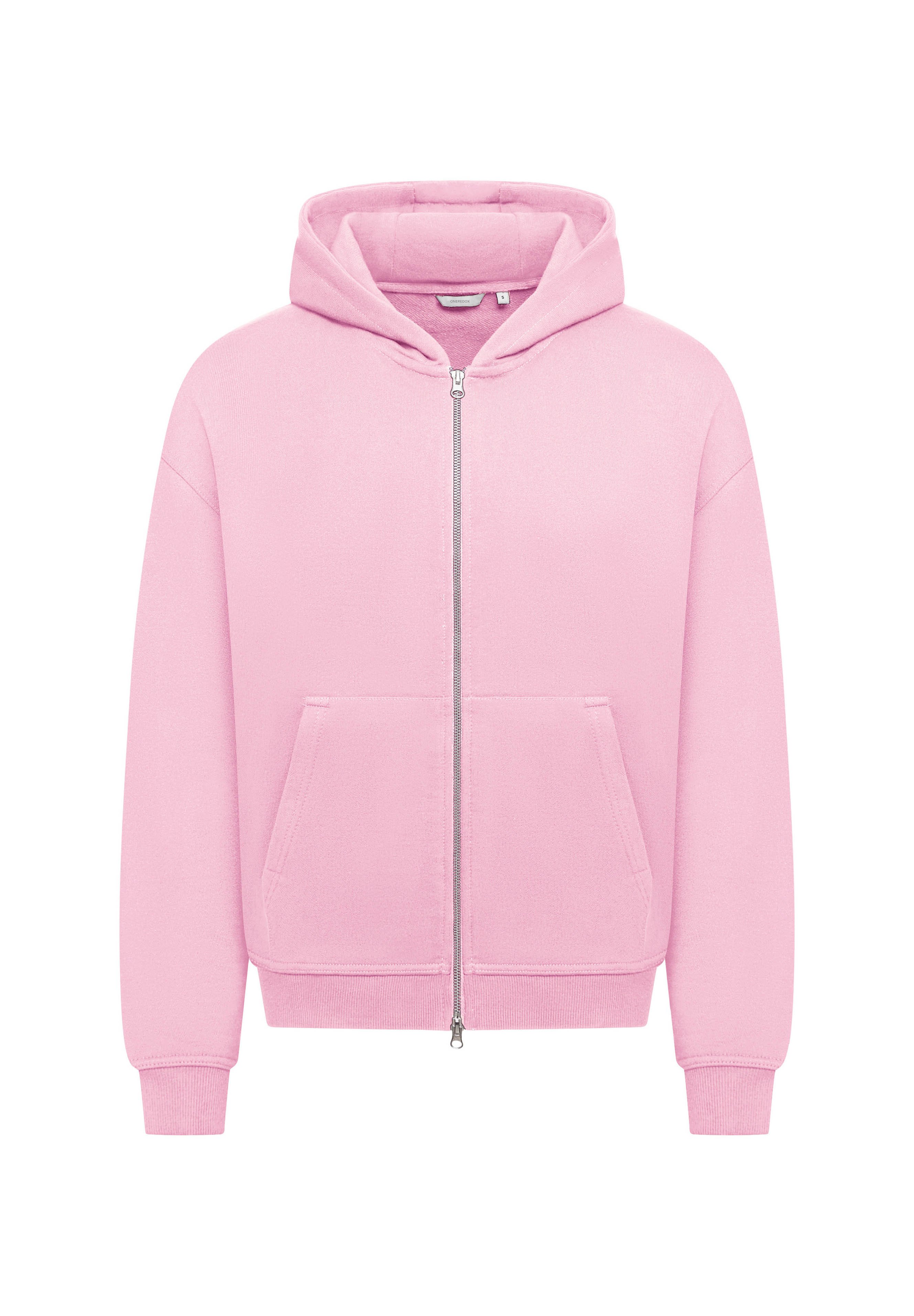 One Redox ZIPPER-HOODIE - Sweatjacke - bubble gum washed/rosa