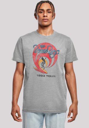 THE BEACH BOYS BAND SURFER 83 VINTAGE - Print T-shirt - heather grey