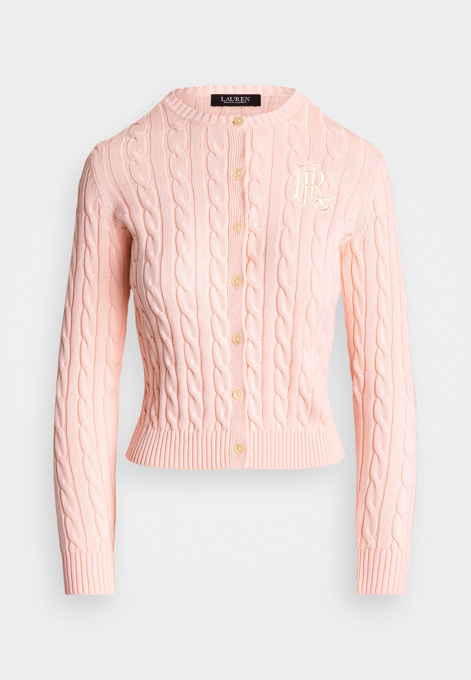 Lauren Ralph Lauren CABLE KNIT COTTON CARDIGAN - Cardigan