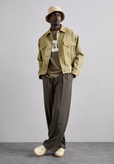 MSGM Potiskana majica - dark green