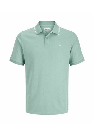 Jack & Jones JJEAUSTIN POLO SS NOOS PLS - Poloshirts - mineral blue