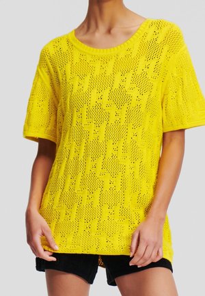Camiseta básica - yellow
