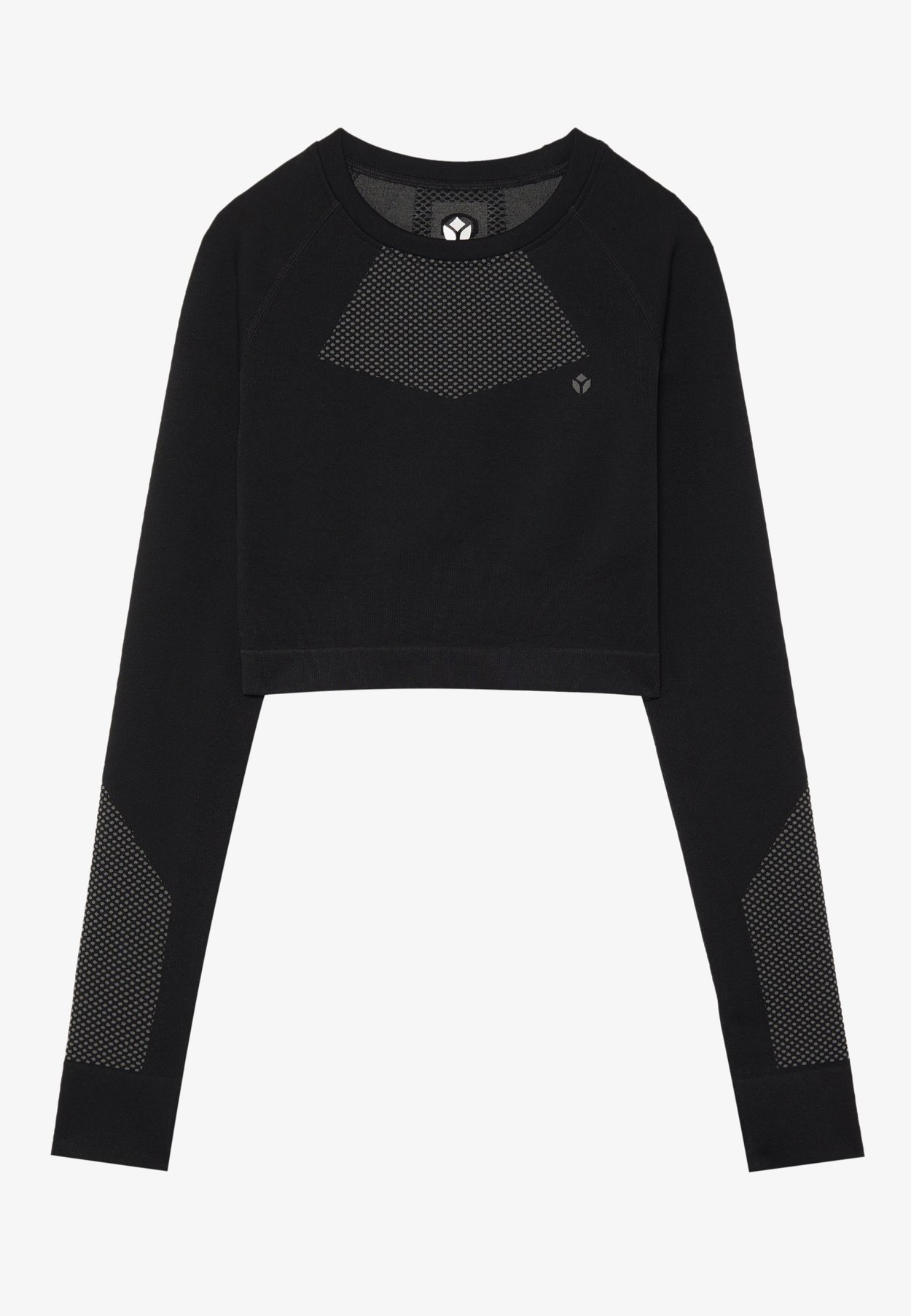 CROPPED LONG SLEEVE SEAMLESS TOP
