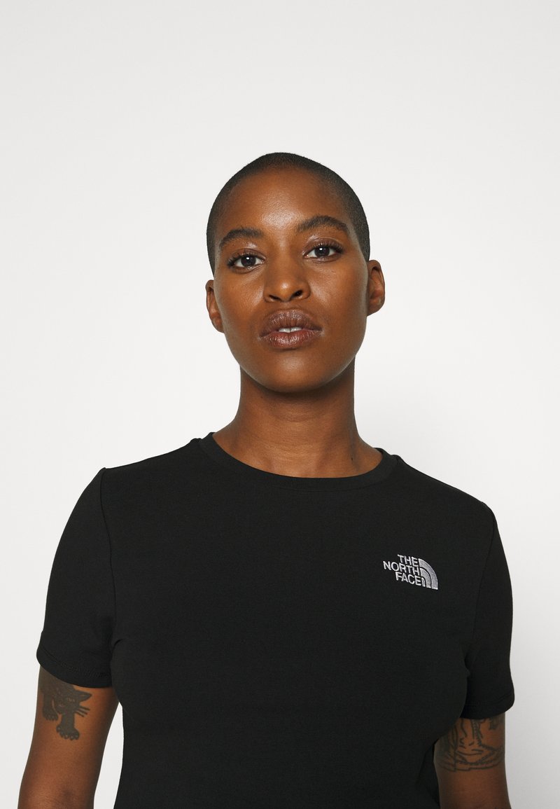 Damen T-Shirts | The North Face CROP TEE T-Shirt basic black/schwarz - JD08387 Damen T-Shirts | The North Face CROP TEE T-Shirt basic black/schwarz - JD08387