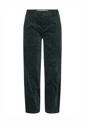 Street One Studio, MID WAIST BARREL LEG HOSE IM LOOSE FIT - Pantalon classique - velvet pine