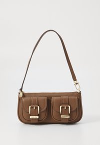 Unselected, dark caramel