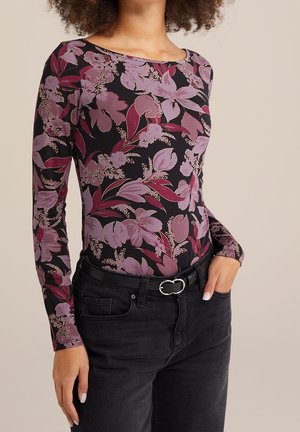 Camiseta de manga larga - purple