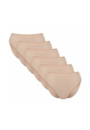 GO DAILY TAI 6ER PACK - Briefs - beige